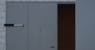 Купить противопожарные ворота под ключ Лангепас, цена от 5970 руб.