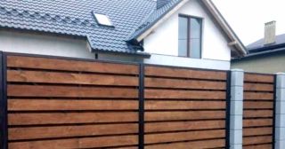 Купить распашные ворота деревянные Лангепас, цена от 2800 руб.