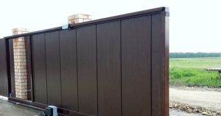 Купить откатные ворота автоматические Лангепас, цена от 2853 руб.