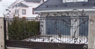 Купить откатные ворота кованые Лангепас, цена от 2853 руб.